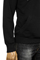 Mens Designer Clothes | EMPORIO ARMANI Men's Cotton Hoodie in Black #165 View 7