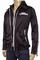 Mens Designer Clothes | EMPORIO ARMANI Men's Sport Hooded Jacket #64 View 3