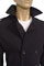 Mens Designer Clothes | EMPORIO ARMANI Mens Cotton Jacket With Fur Inside #72 View 4
