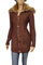 Womens Designer Clothes | EMPORIO ARMANI Ladies Coat/Jacket With Fur #78 View 1