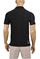 Mens Designer Clothes | EMPORIO ARMANI Men's Polo Shirt In Black 265 View 2