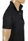 Mens Designer Clothes | EMPORIO ARMANI Men's Polo Shirt In Black 265 View 5