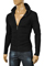Mens Designer Clothes | EMPORIO ARMANI JEANS Men's Zip Up Hooded Sweater #150 View 1
