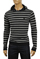 Mens Designer Clothes | EMPORIO ARMANI Men's Hooded Sweater #164 View 1