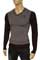 Mens Designer Clothes | ARMANI JEANS Men's V-Neck Body Slim Fit Sweater #99 View 1