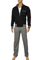 Mens Designer Clothes | ARMANI JEANS Men's Zip Up Tracksuit #114 View 3