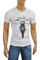 Mens Designer Clothes | ARMANI JEANS Men's T-Shirt In White #103 View 1