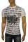 Mens Designer Clothes | ARMANI Round Neck Short Sleeve Tee #19 View 1