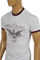 Mens Designer Clothes | ARMANI JEANS Men's Short Sleeve Tee #92 View 3