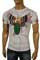 Mens Designer Clothes | CHRISTIAN AUDIGIER Multi Print Short Sleeve Tee #65 View 1