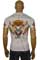 Mens Designer Clothes | CHRISTIAN AUDIGIER Multi Print Short Sleeve Tee #65 View 2