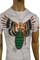 Mens Designer Clothes | CHRISTIAN AUDIGIER Multi Print Short Sleeve Tee #65 View 3