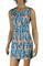 Womens Designer Clothes | BURBERRY Cotton Sleeveless Dress #248 View 2