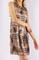 Womens Designer Clothes | BURBERRY Sleeveless Monogram Midi Dress 291 View 3