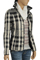 Womens Designer Clothes | BURBERRY Ladies' Button Up Jacket #28 View 1