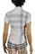 Womens Designer Clothes | BURBERRY Ladies Short Sleeve Shirt #155 View 3