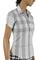 Womens Designer Clothes | BURBERRY Ladies Short Sleeve Shirt #155 View 4