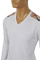 Mens Designer Clothes | BURBERRY Men's V-Neck Sweater #120 View 3