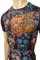 Mens Designer Clothes | CHRISTIAN AUDIGIER Multi Print Short Sleeve Tee #61 View 3