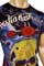 Mens Designer Clothes | CHRISTIAN AUDIGIER Multi Print Short Sleeve Tee #87 View 2