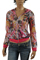 Womens Designer Clothes | ROBERTO CAVALLI Ladies' Zip Up Hooded Jacket #70 View 1