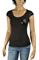 Womens Designer Clothes | ROBERTO CAVALLI Ladies Short Sleeve Top #0156 View 1