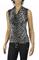 Womens Designer Clothes | ROBERTO CAVALLI Ladies Short Sleeve Top #170 View 1