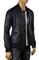 Mens Designer Clothes | DOLCE & GABBANA Men's Artificial Leather Jacket #409 View 4