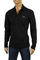 Mens Designer Clothes | DOLCE & GABBANA Men's Polo Style Long Sleeve Shirt #430 View 3