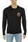 Mens Designer Clothes | DOLCE & GABBANA men's sweater with patch logo appliquÃ© 254 View 1