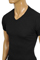 Mens Designer Clothes | DOLCE & GABBANA Men's V-Neck Short Sleeve Tee #189 View 4