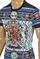 Mens Designer Clothes | DOLCE & GABBANA men's t-shirt with multiple print 266 View 4