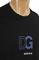 Mens Designer Clothes | DOLCE & GABBANA Men's T-Shirt With Front Print 273 View 3