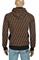 Mens Designer Clothes | FENDI FF men's cotton hoodie 60 View 3
