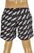 Mens Designer Clothes | FENDI Logo Print Swim Shorts for Men 95 View 3