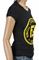 Womens Designer Clothes | FENDI women's cotton T-shirt with front print 26 View 2