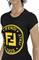 Womens Designer Clothes | FENDI women's cotton T-shirt with front print 26 View 4