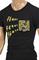 Mens Designer Clothes | FENDI men's cotton t-shirt with FF print 57 View 3