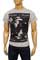 Mens Designer Clothes | JOHN GALLIANO Multi Print Short Sleeve Tee #16 View 1