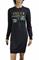 Womens Designer Clothes | GUCCI cotton long dress with front dragonfly appliquÃ© 397 View 1