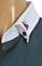 Mens Designer Clothes | GUCCI men's cotton dress shirt with Bee embroidery #387 View 8
