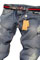 Mens Designer Clothes | GUCCI Mens Jeans With Belt #37 View 4