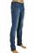 Mens Designer Clothes | GUCCI Men's fitted jeans with leather batch #93 View 5