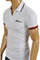 Mens Designer Clothes | GUCCI Men's Cotton Polo Shirt In White #293 View 1