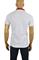 Mens Designer Clothes | GUCCI Men's Cotton Polo Shirt In White 316 View 4