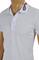 Mens Designer Clothes | GUCCI Men's cotton polo with Kingsnake embroidery #375 View 4
