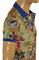 Mens Designer Clothes | GUCCI Men's Flora Snake print polo shirt #381 View 7