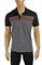 Mens Designer Clothes | GUCCI men's polo with signature red and green stripe 40 View 1