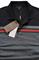 Mens Designer Clothes | GUCCI men's polo with signature red and green stripe 40 View 6
