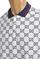 Mens Designer Clothes | GUCCI men's cotton polo signature interlocking GG logo 42 View 3